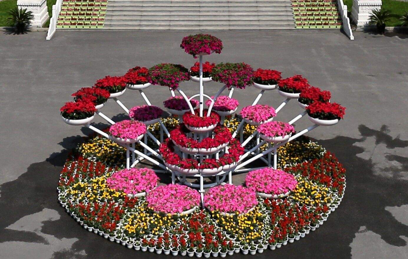 立體園林花盆
