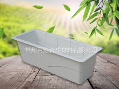 人行天橋裝飾花盆_玻璃鋼花盆