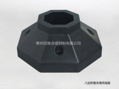 八邊形復(fù)合填充護(hù)欄底座-BLXWBBX